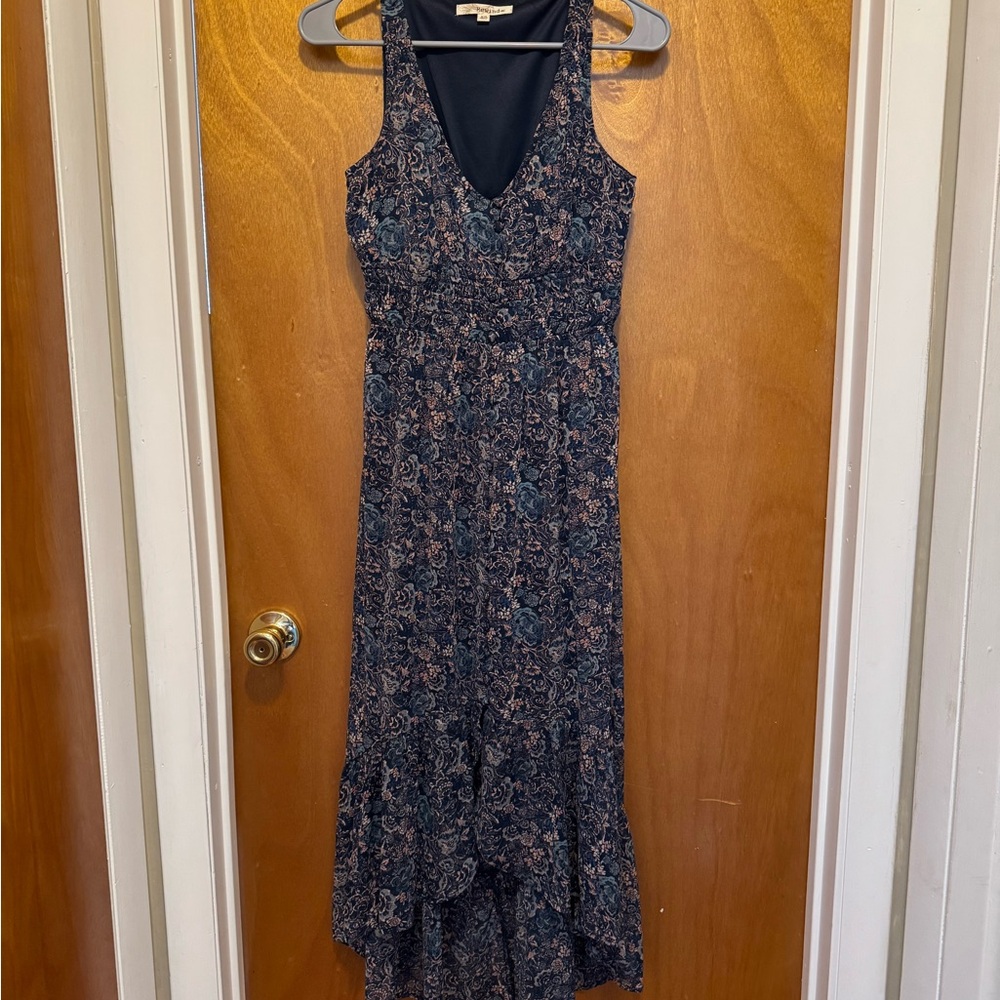 Rewind Blue Floral Dress